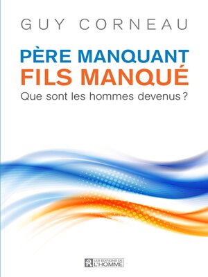 cover image of Père manquant, fils manqué